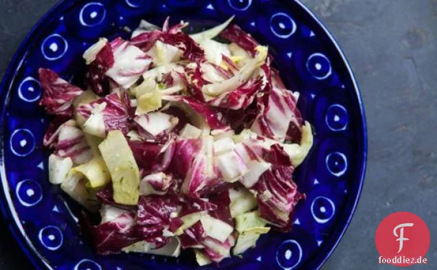 Fenchel, Radicchio und Endiviensalat