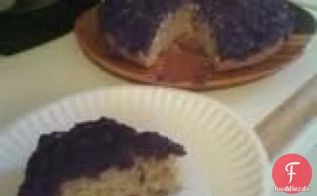 Blueberry Swirl Käsekuchen