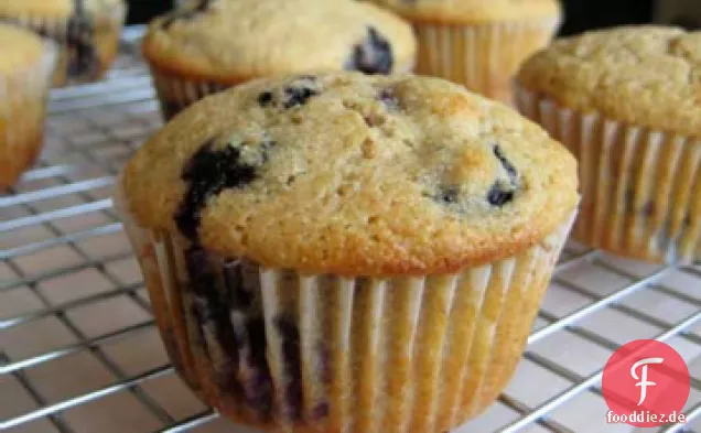 Vollkorn-Blaubeer-Muffins