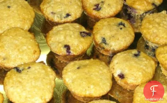 Blaubeer-Hafer-Muffins