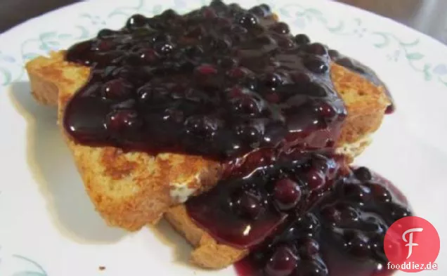 Frische Blaubeersauce