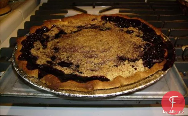 Übernachtung Blueberry Französisch Toast