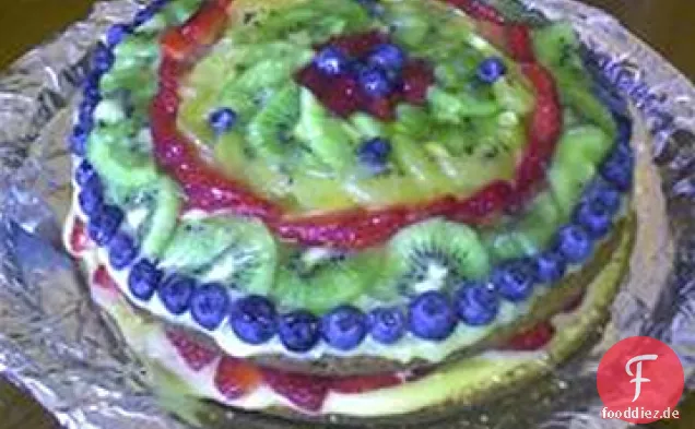 Frischer Obstkuchen