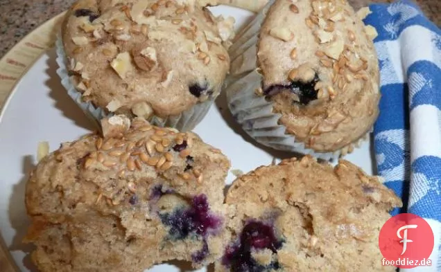Die besten Blueberry Bran Muffins