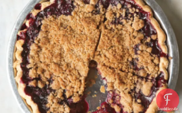 Blueberry Crumble Pie