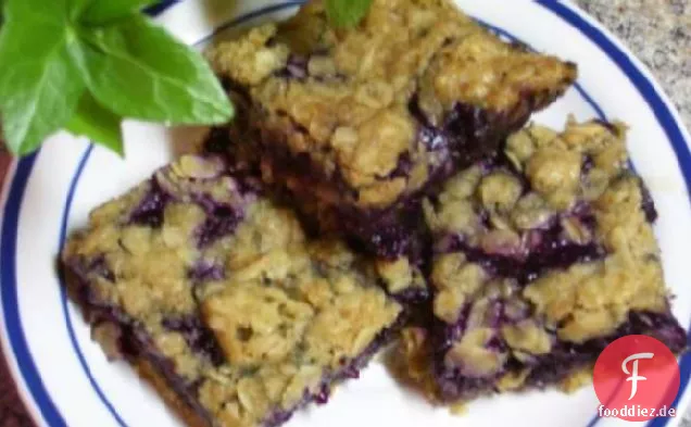 Blaubeer-Hafer-Quadrate - Starbucks Copycat