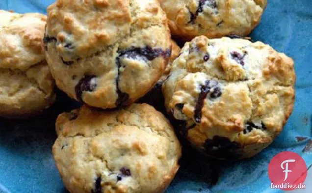 Blaubeermuffins (kein raffinierter Zucker)