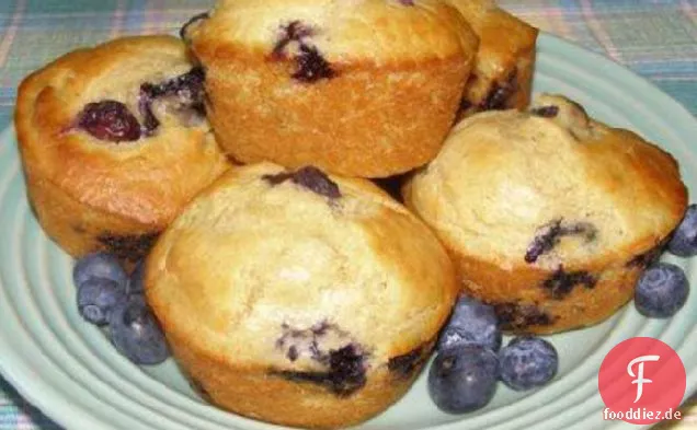 Blueberry Orange Muffins (Diabetiker-Freundlich)