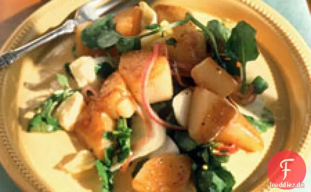 Warmer Birnensalat
