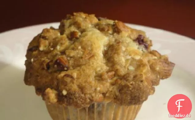 Sauerkirsch Muffins Mit Mandel-Crumble