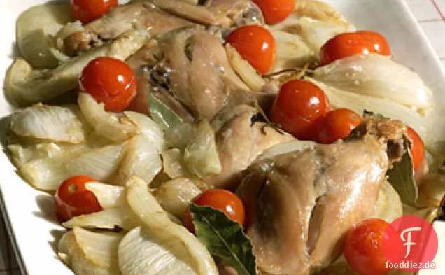 Confit von Kaninchen