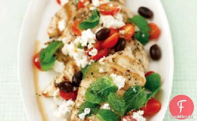 Griechische Hähnchenschnitzel
