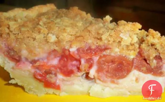 Kirsch-Sahne-Crumble Pie
