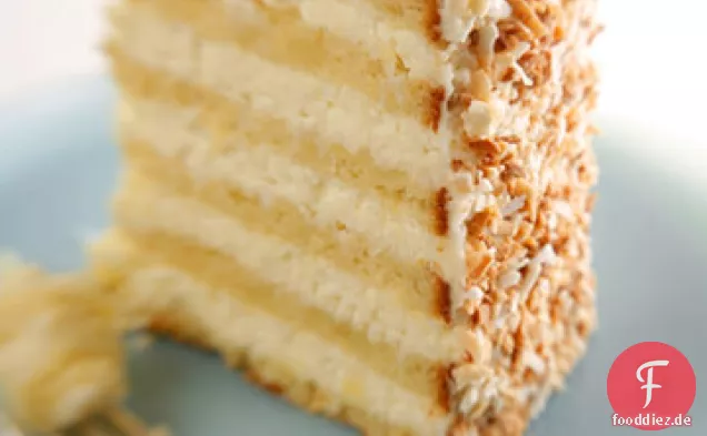 Kokosnuss Kuchen Zuckerguss