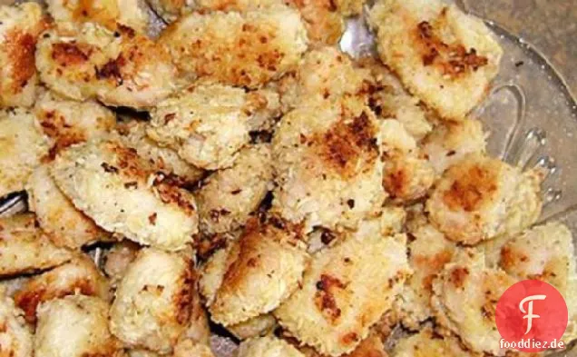 Kokosnuss Huhn Bisse