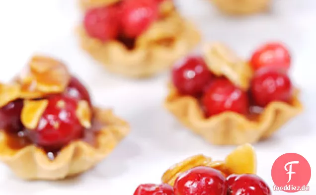 Cranberry-Mandel-Törtchen
