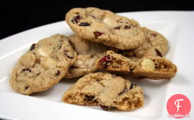 Weiße Schokolade Cranberry Cookies