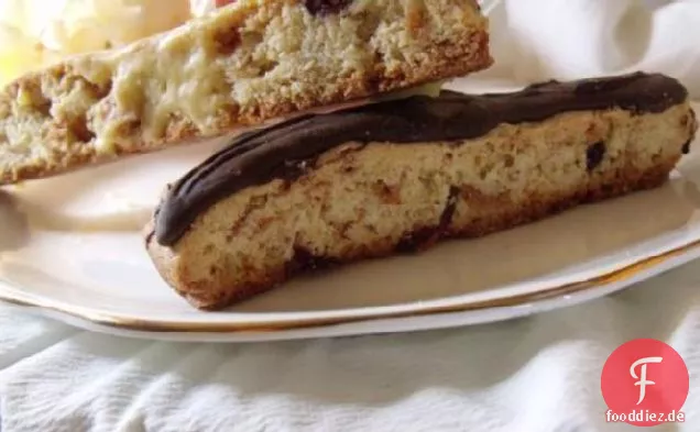 Einfachste Schokolade -Cranberry Biscotti