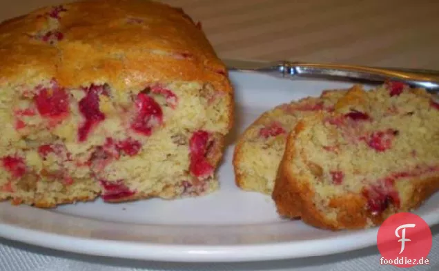 Cranberries und Orangenbrot