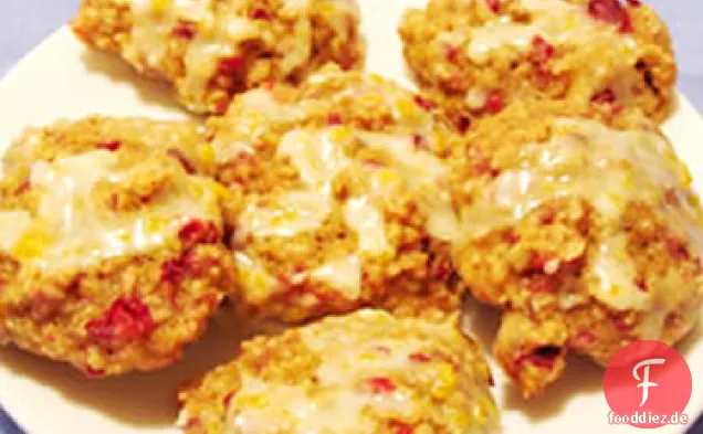 Cranberry-Haferflocken-Tropfen
