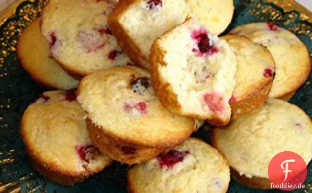 Zitronen-Cranberry-Muffins