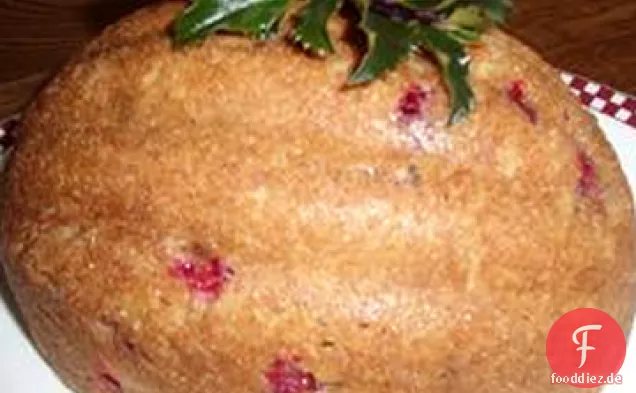Nanny's gedämpfter Cranberry Pudding