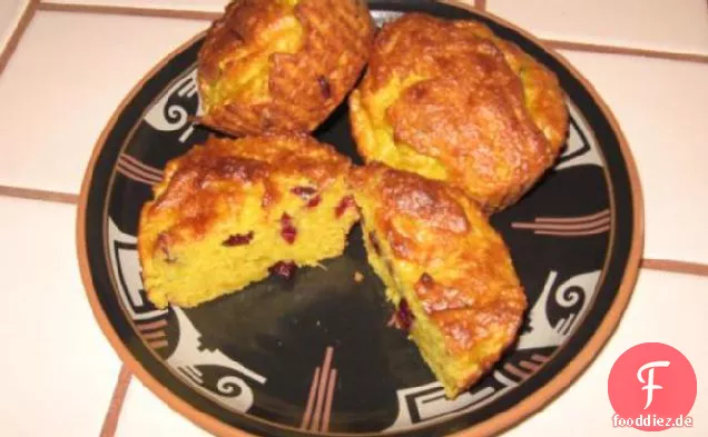 Wirklich Orangen-Cranberry-Muffins