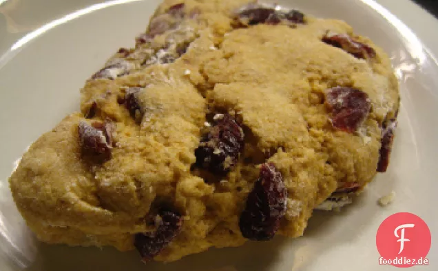 Cranberry Vollkorn-Scones, Diabetiker freundlich