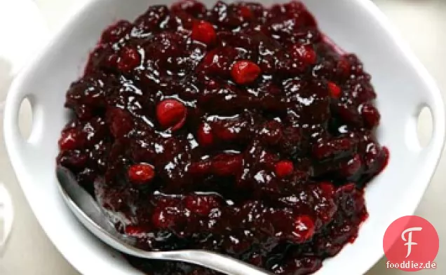Spritzige Cranberry-Sauce