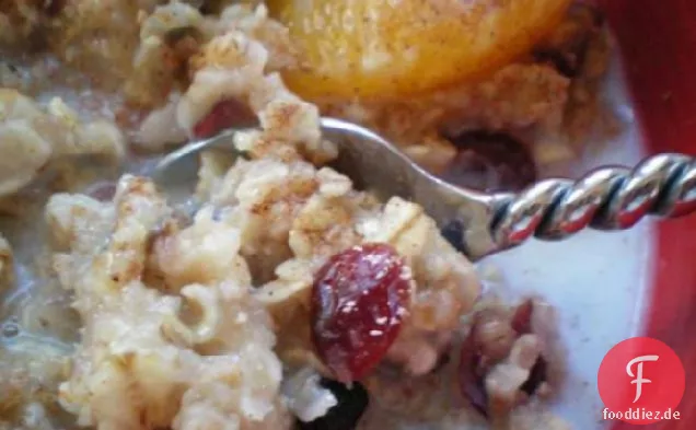 Cranberry Orange Oatmeal