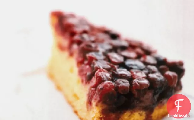 Cranberry auf den Kopf Kuchen