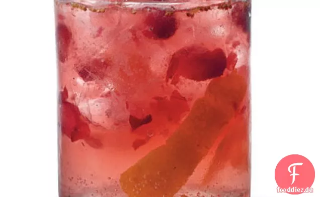 Orange-Cranberry Gin Tonic