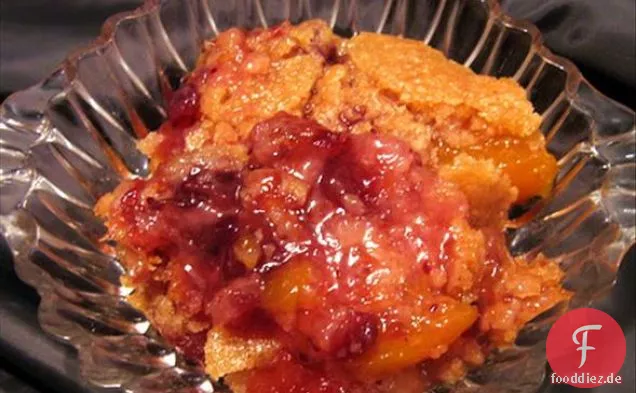 Thanksgiving Cranberry Cobbler