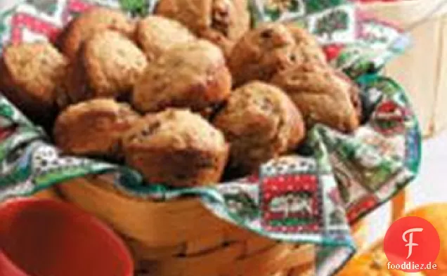 Cran-Orange-Kleie-Muffins
