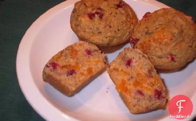Vollkorn Cranberry Orange Muffins