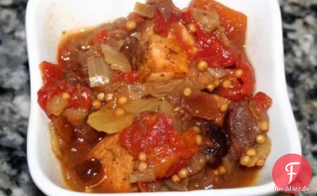 Schinkensalat süß und würzig