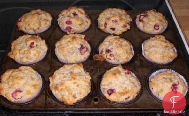 Cranberry-Marmelade Urlaub Muffins