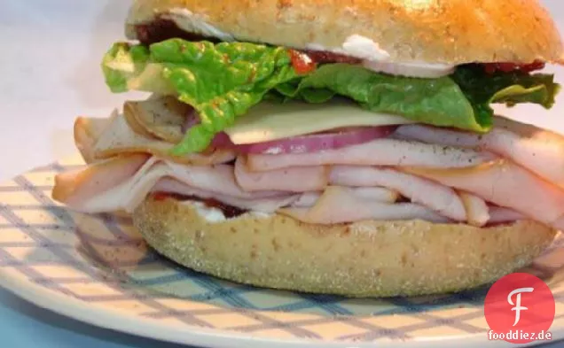 Cranberry Türkei Bagel