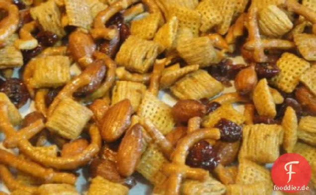 Cranberry-Orangen-Snack-Mix
