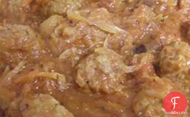 Süß-saure Fleischbällchen III