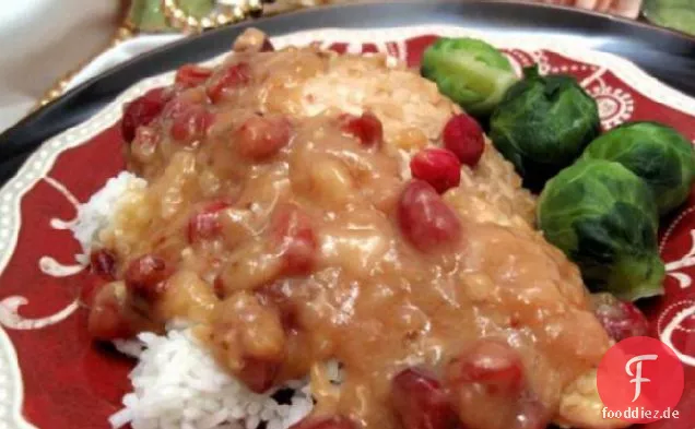 Crock Pot Huhn Mit Preiselbeeren