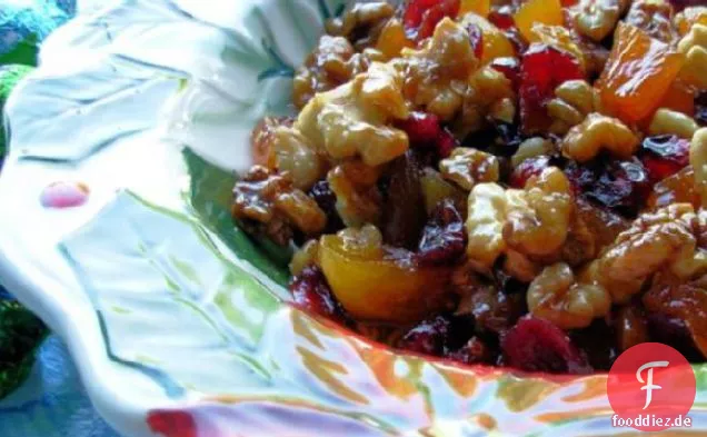 Praline Pekannüsse und Cranberry-Mix
