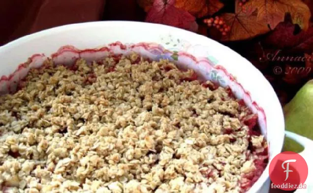 Cranberry Birne Knackig