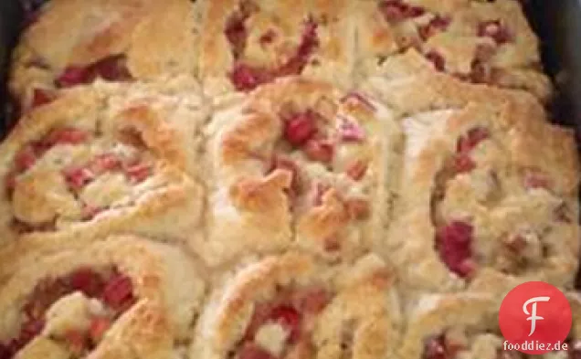 Rhabarber-Cranberry Roll-Ups