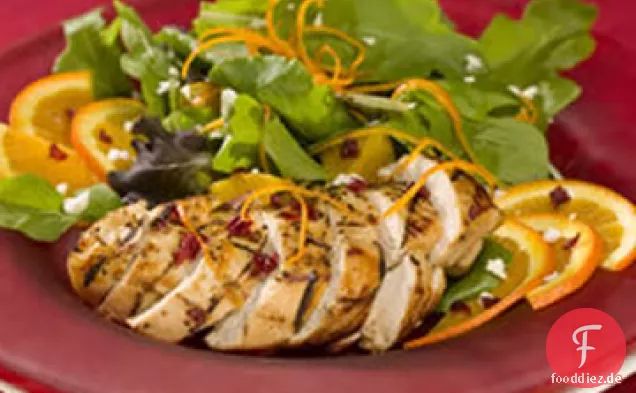 Gegrilltes Hähnchen Salat Cosmopolitan