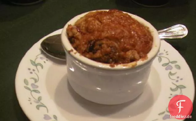 Haferflocken-Souffle mit knusprigem Topping