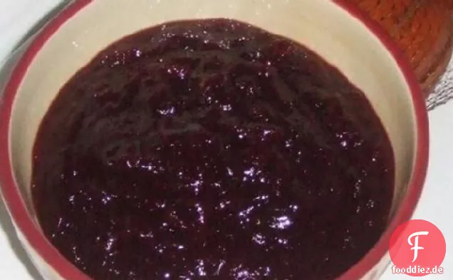 Hausgemachte Cranberry-Sauce