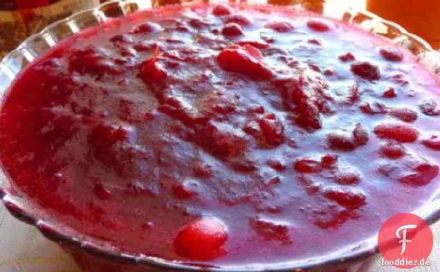 Cranberry-Sauce mit Orangenlikör