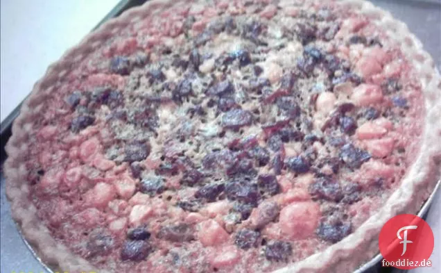 Sweet & Tart Pfirsich-Cranberry-Pie