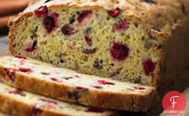 Klassisches Cranberry-Nussbrot